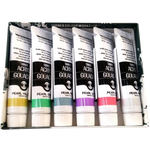 Turner акриловая гуашь 6 цветов Pearl 20 мл