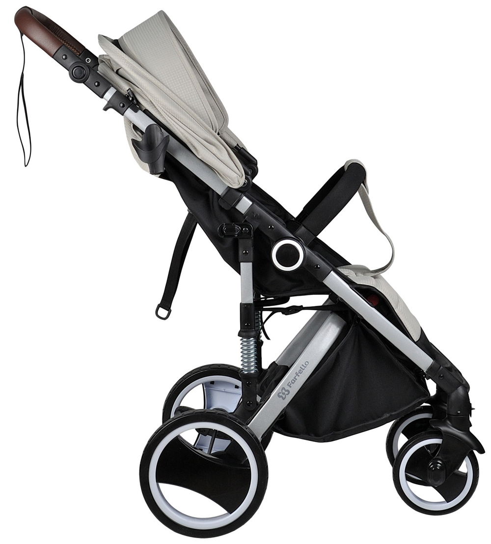 Коляска детская прогулочная Bino Angel Plus (Steel Gray Стальной серый) Артикул: BP-5