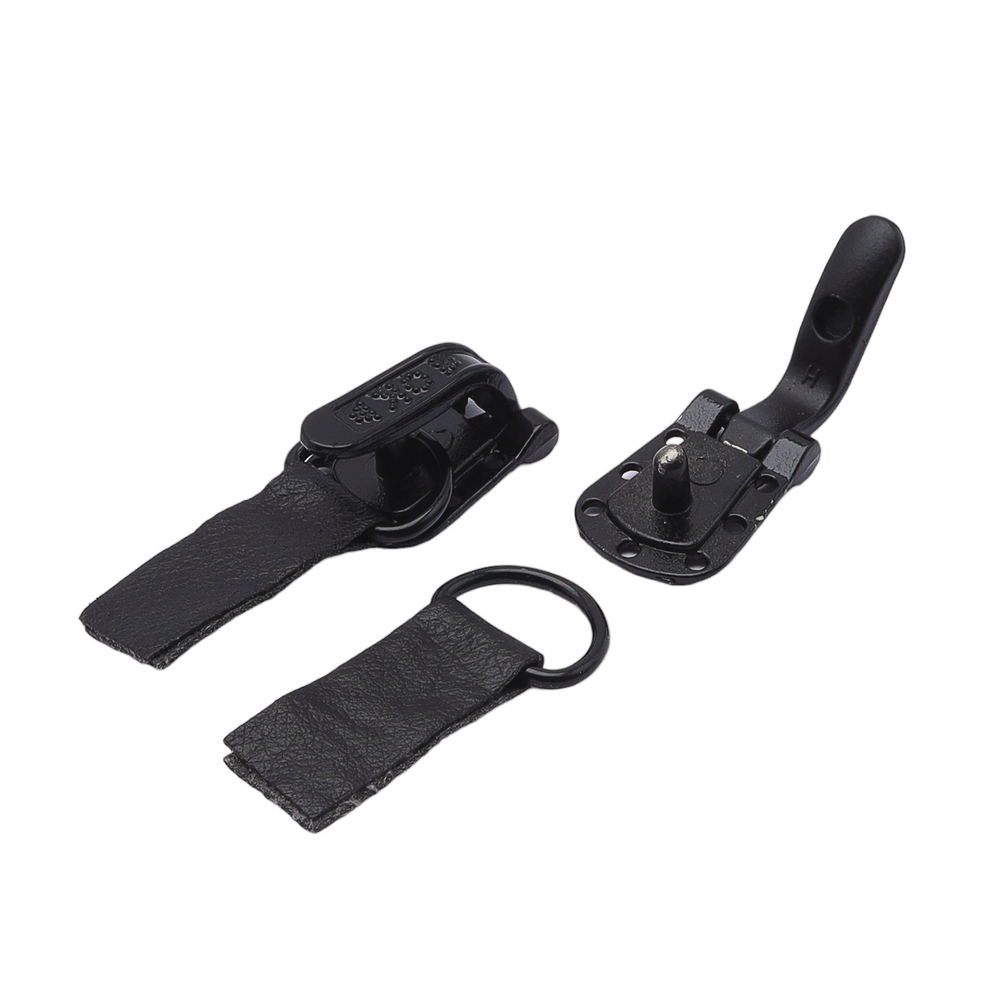 Крючок шубный, черный PQ5201