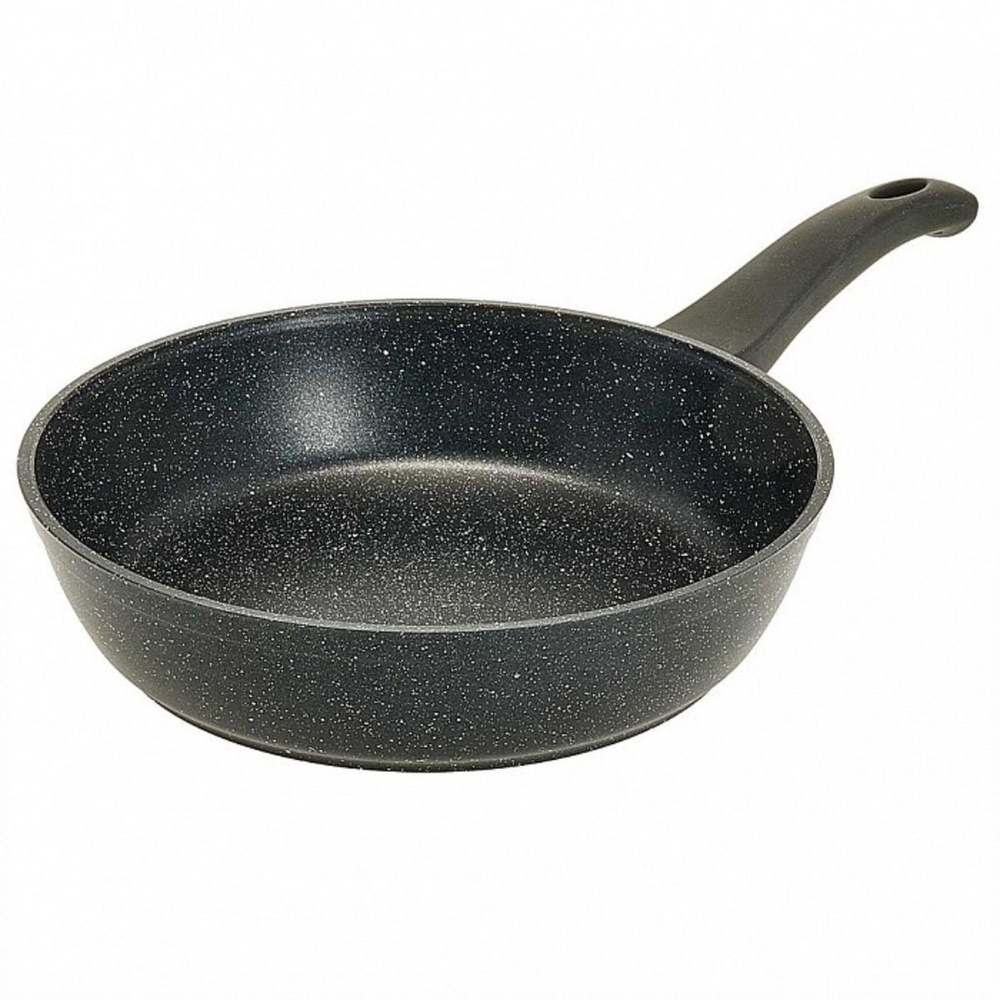 Сковорода алюминий, 24 см, антипригарное покрытие, Гардарика, Орион, черная, 1224-04