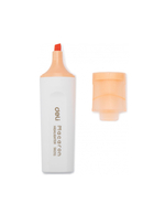 Маркер текстовыделитель DELI Macaron 1-5мм, скошенный, оранжевый ES621