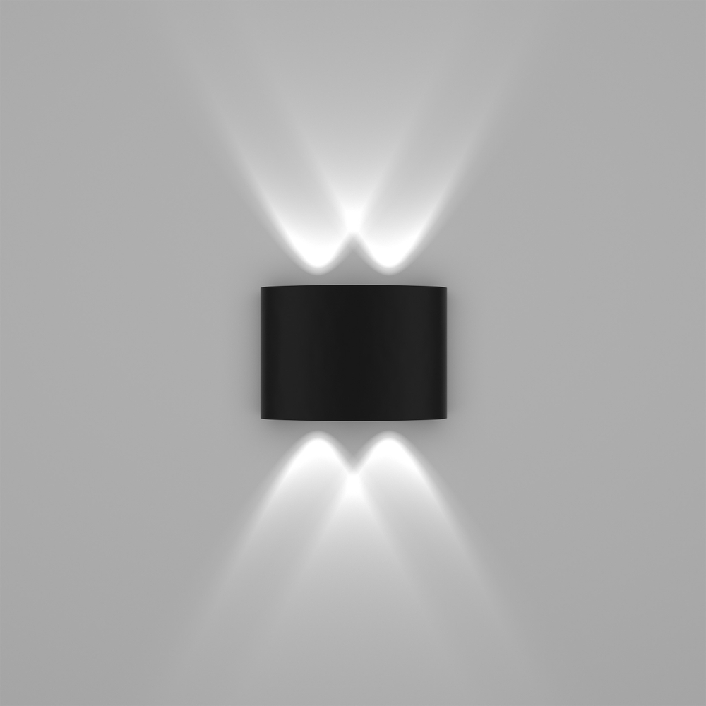 343027 Светильник GEMMA 4х1W LED 440LM G ЧЕРНЫЙ 4000K IP65