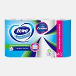 Бумажные полотенца Zewa 1/2 листа 4 рулона в ассортименте