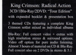 King Crimson / Radical Action (To Unseat The Hold Of Monkey Mind)(3CD+2DVD+Blu-ray)