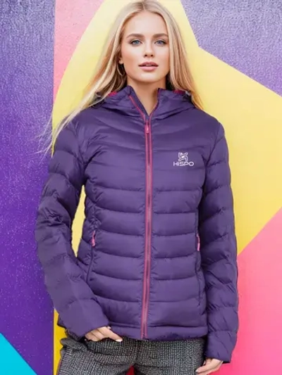 Куртка женская стеганая спортивная, пуховик зимний