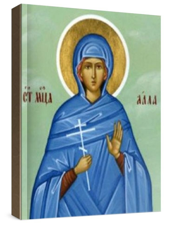 Алла Готфская (рукописная икона)