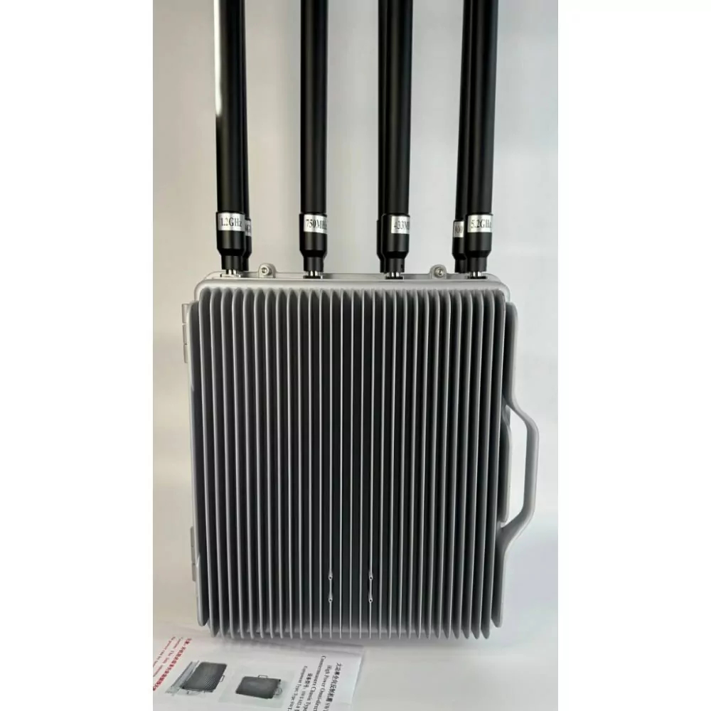 Блокиратор fpv дронов БПЛА  РЭБ КУПОЛ 2 D8 450W IP65