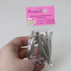 Основа для заколки "Крокодил" 1 шт.