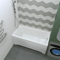 Акриловая ванна Radomir Vanessa (Радомир Ванесса) Джоанна 140х70, с каркасом