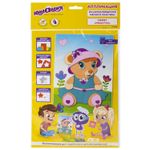 Набор для творчества "Аппликация из мягкого пластика EVA", "Мишутка", 21х29 см, ЮНЛАНДИЯ, 662355