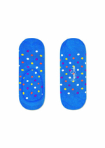 Носки-следки Dot Liner Sock в цветной горошек (Размер: 25) (Цвет: молочный)