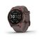 Умные часы Garmin Fenix 7S Sapphire Solar титановый темно-бронзовый с сланцево-серым силиконовым ремешком