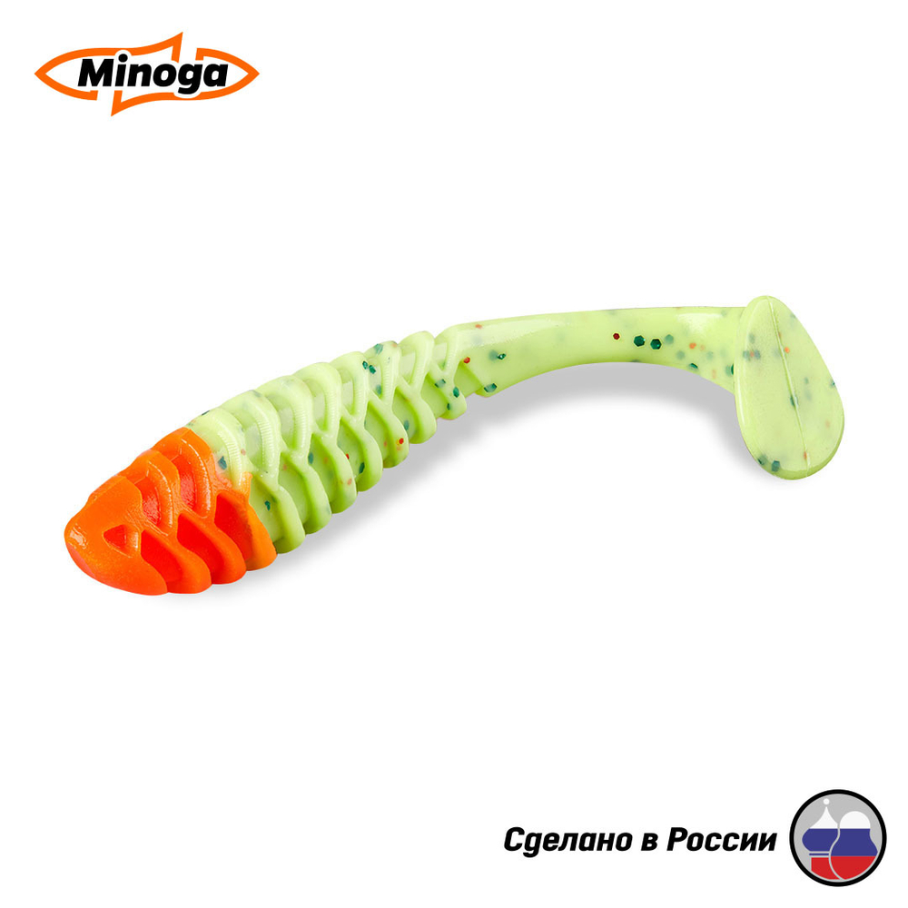 Cooper Red Head 3,0"(75мм) Набор мягких силиконовых приманок Minoga