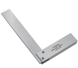 Линейка/угольник 125мм х 82мм, Металл