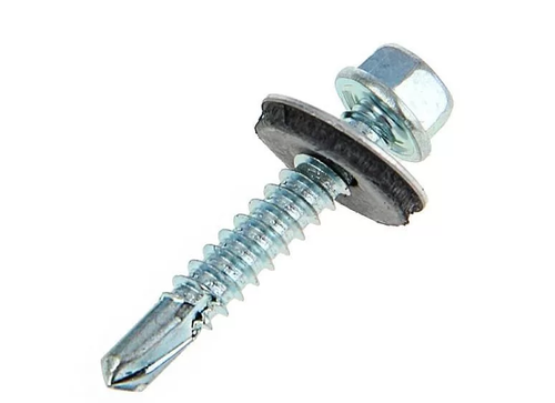 Саморез кровельный 5,5*76мм оцинкованный (100шт)