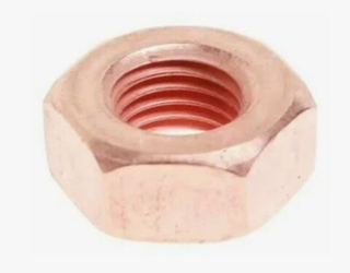 Гайка 10х1.25 крепл коллектора КАМАЗ (обмедн)