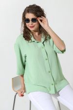 Блуза Жаркий сезон-1 Виотекс САЛАТОВЫЙ