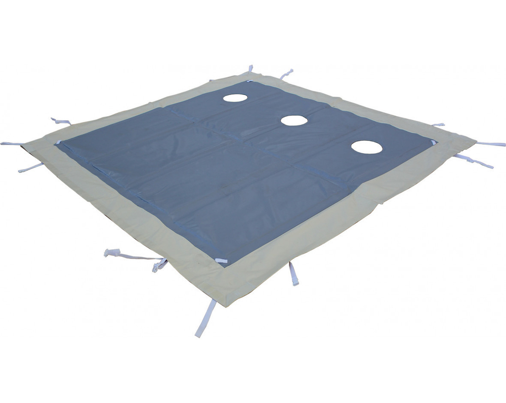 УНИВЕРСАЛЬНЫЙ ПОЛ К ПАЛАТКЕ ДЛЯ ЗИМНЕЙ РЫБАЛКИ(2.30Х2.30) с 3-мя отверстиями