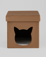 Пуф складной с ящиком Store Pet коричневый