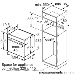 Встраиваемый электрический духовой шкаф Siemens HS636GDS2