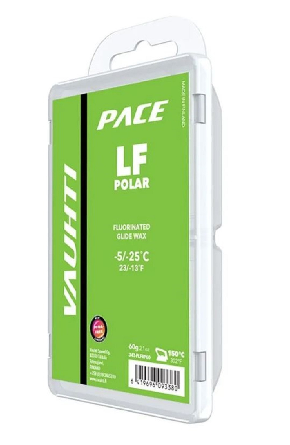 Низкофтористый парафин VAUHTI LF PACE POLAR 60 гр.
