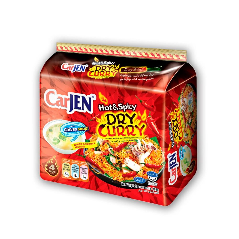 Лапша Ми Горенг Карри CarJEN Dry Curry 98 г