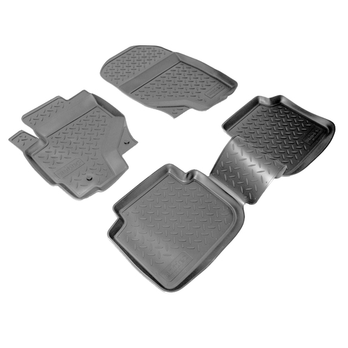 Ковры в салон Norplast/Unidec для Mitsubishi Colt (2004-2009), Черный, арт.NPL-Po-59-20