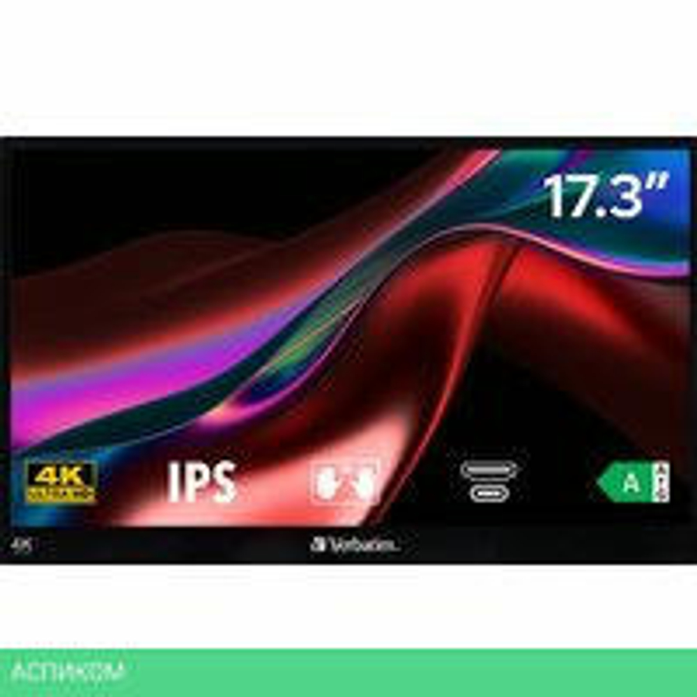 Портативный монитор Verbatim PMT-17-4K 32239