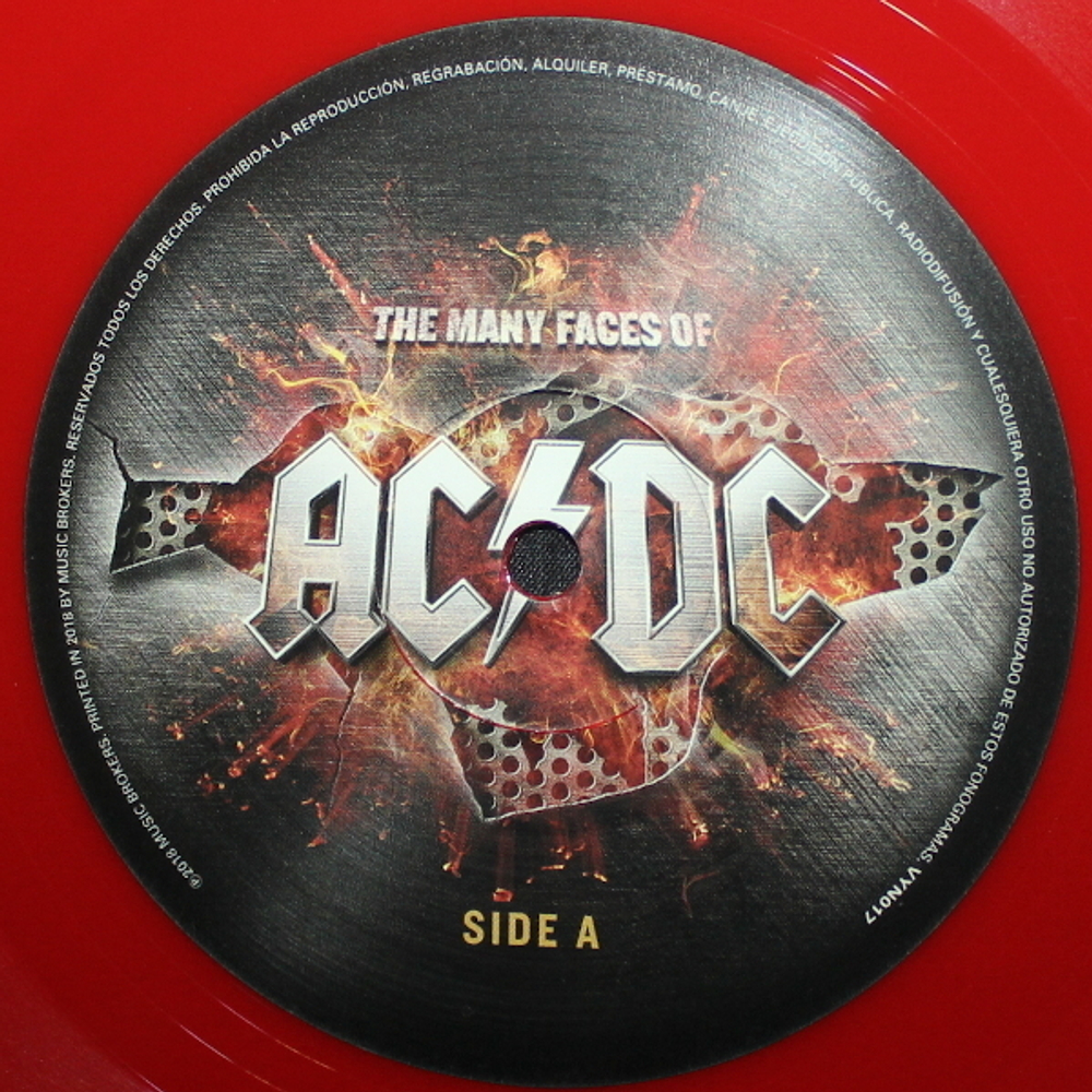 Сборник / The Many Faces Of AC/DC (Coloured Vinyl)(2LP)