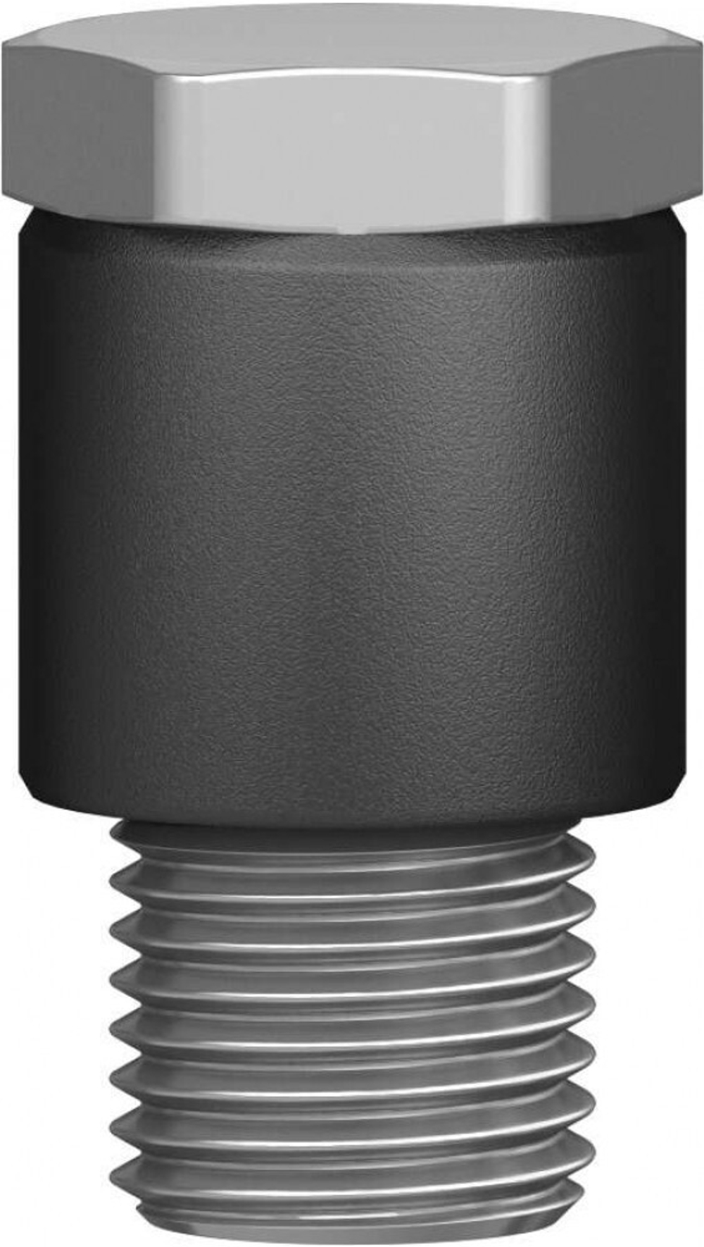 QSLV-1/4-6-100 Угловой штуцер с цанговым зажимом и резьбой