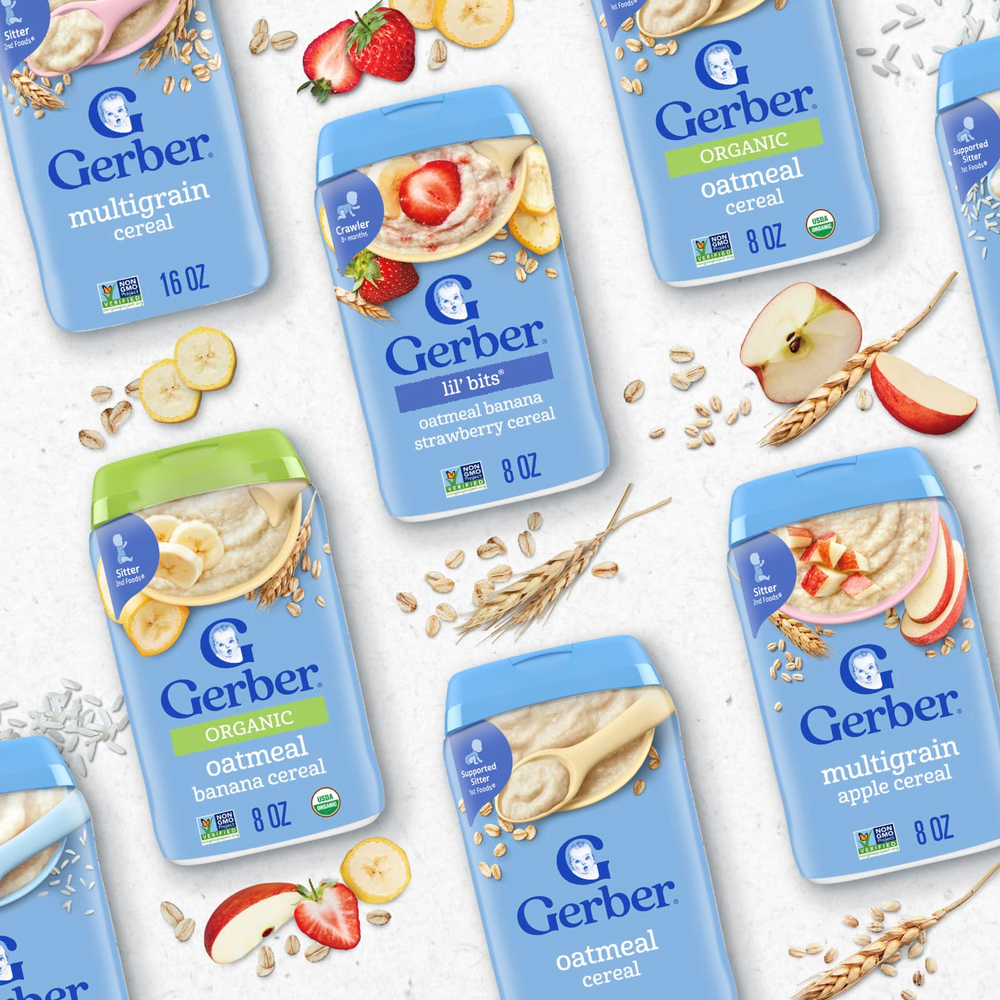 Gerber, Multigrain Cereal, 2nd Foods®, 454 г (16 унций)