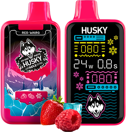 Одноразовая электронная сигарета Husky Air Max Ultra - Red Warg (25000 затяжек)