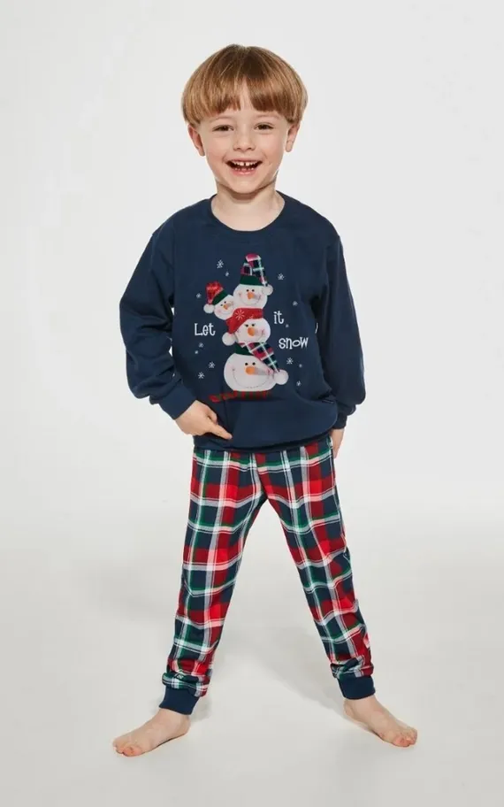 593/966 SNOWMAN 2 Пижама для мальчиков со штанами