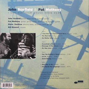 John Scofield & Pat Metheny / I Can See Your House From Here (2LP)