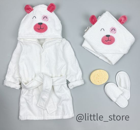 Банный комплект "Медвежонок" девочка
