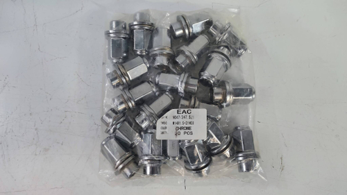 Гайка M14*1,5*48 прессшайба, хром, D=18,5мм, кл.21 (N047/24721) (20 шт. комплект)