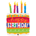 Шар Фольгированный Торт со свечками HB (Ассорти)