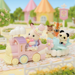 Sylvanian Families - Забавные Транспортные Средства в Парке Развлечений Набор с фигурками 5819