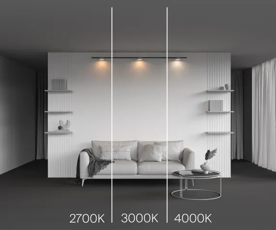 Трековый светильник Зон / Zon Levity 3000К 12Вт 100° Technical tr189-1-12w3k-bw