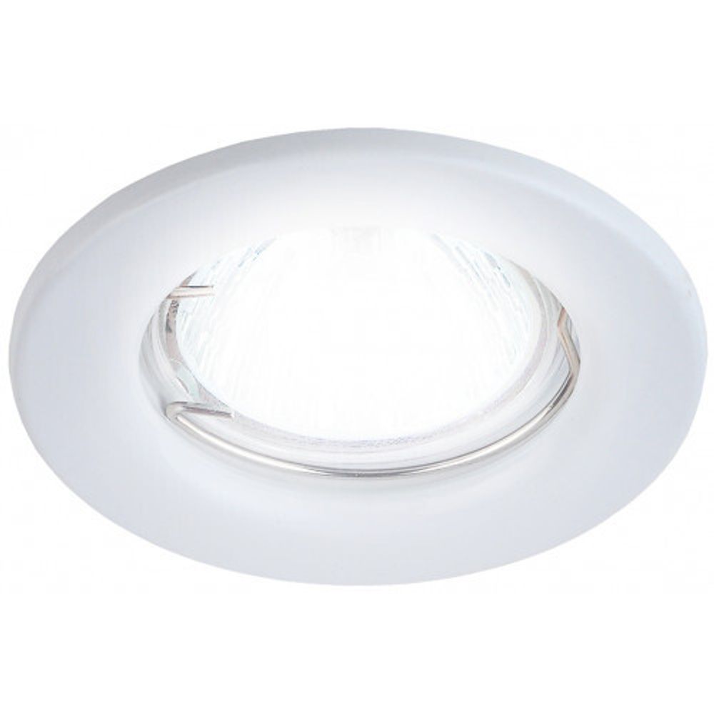 ST1 WH Светильник ЭРА штампованный MR16,12V/220V, 50W белый