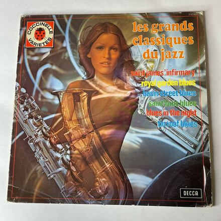 Винтажная виниловая пластинка LP Ted Heath And His Music, Les Grands Classiques Du Jazz (Бельгия 1973)