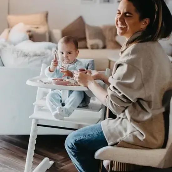 Поднос Stokke Tripp Trapp Tray для крепления на детский стул (Black)