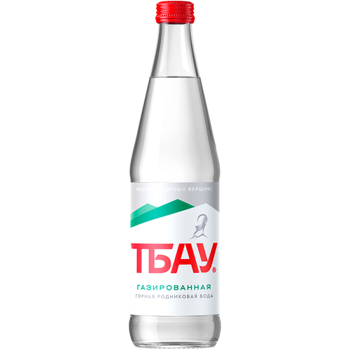 Вода Тбау 0.45л, газ, стекло