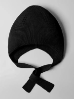 Чепчик шапка женский на завязках на осень