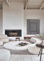 Шерстяной стираемый ковер Lorena Canals Arctic Circle - Sheep White (250 Ø см)