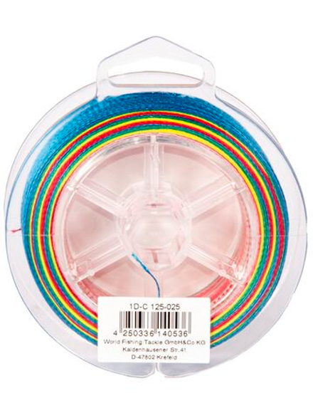 Шнур плетёный WFT KG ROUND DYNAMIX Multicolor 300/025