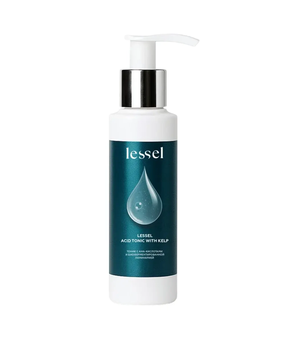 Тоник с AHA-кислотами и биоферментированной ламинарией Lessel 50ml