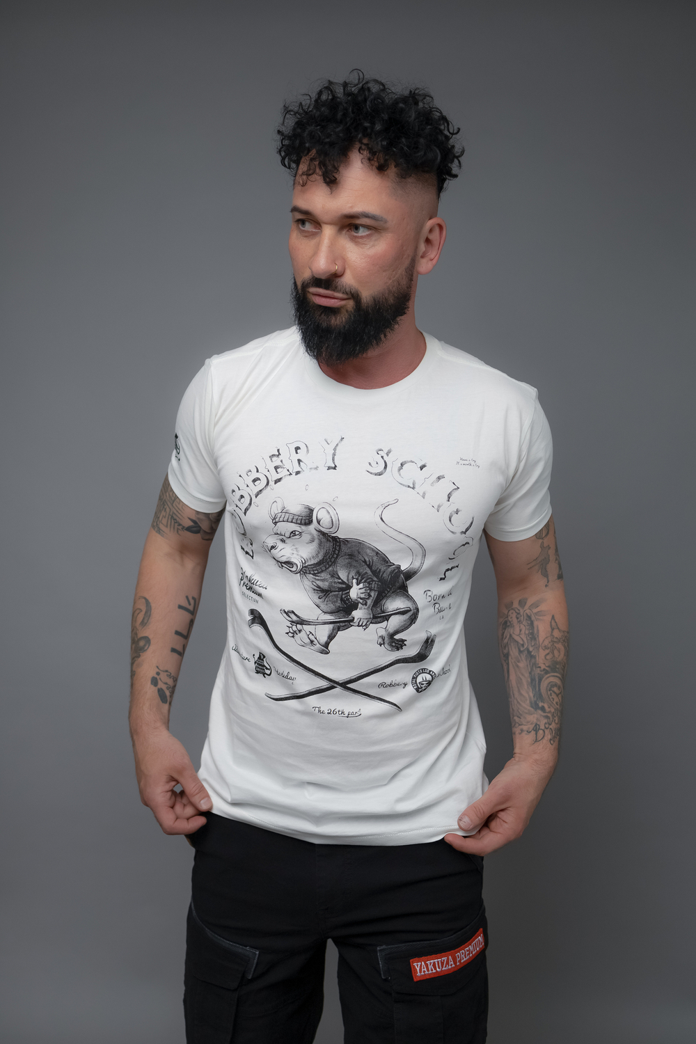 Футболка off white Yakuza Premium 3803