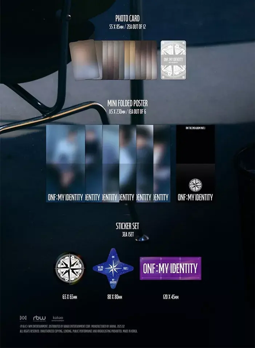 Альбом ONF - MY IDENTITY PART.1 [Digipack ver.]