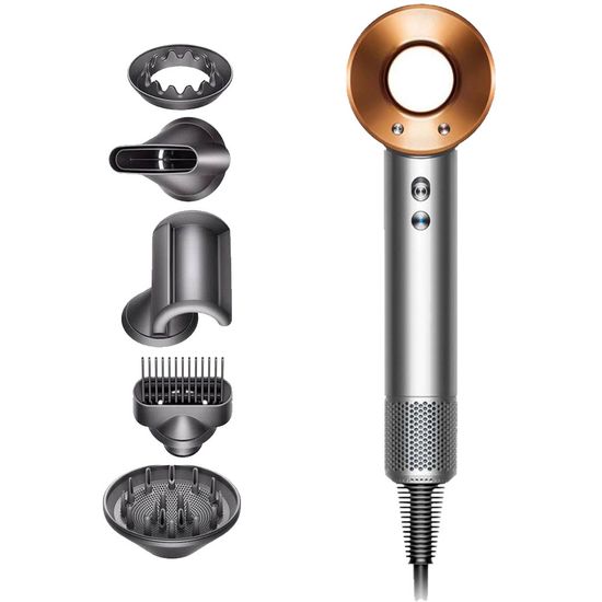 Dyson Supersonic HD08 Bright Nickel/Bright Copper